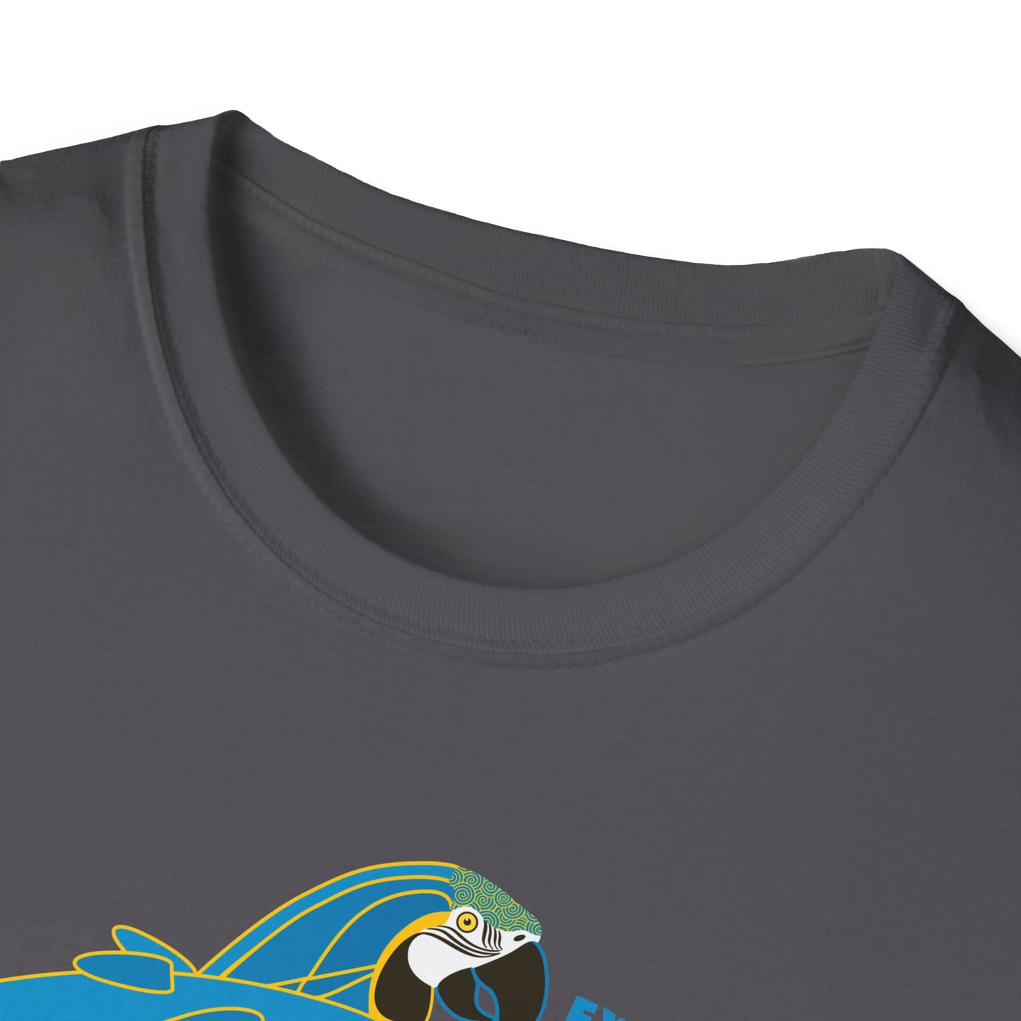 EAST Macaw Unisex Softstyle T-Shirt
