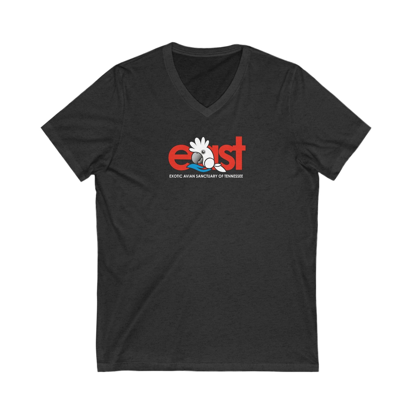 EAST Logo Unisex Jersey Short Sleeve V-Neck Tee