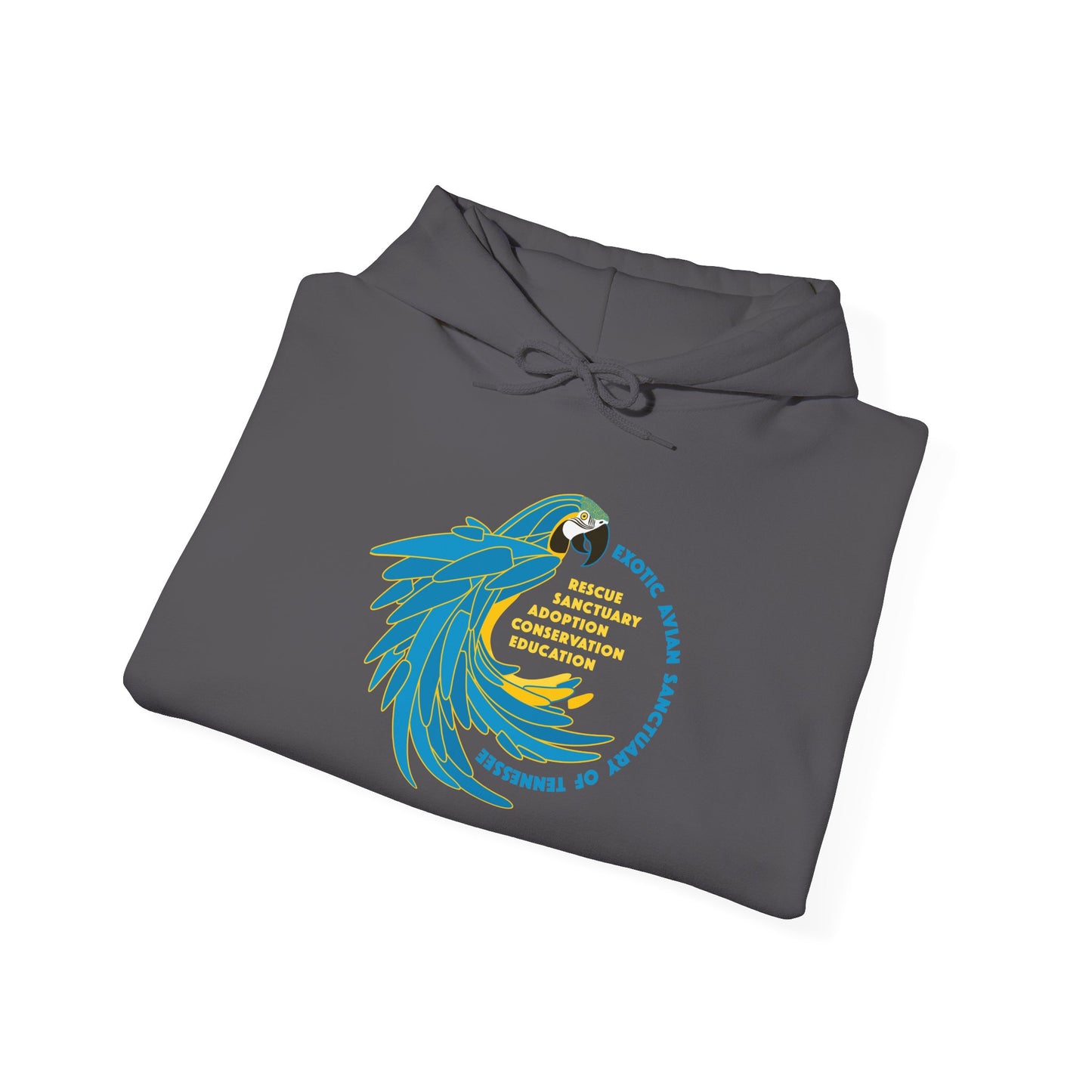 EAST Macaw Unisex Heavy Blend™ Hooded Sweatshirt