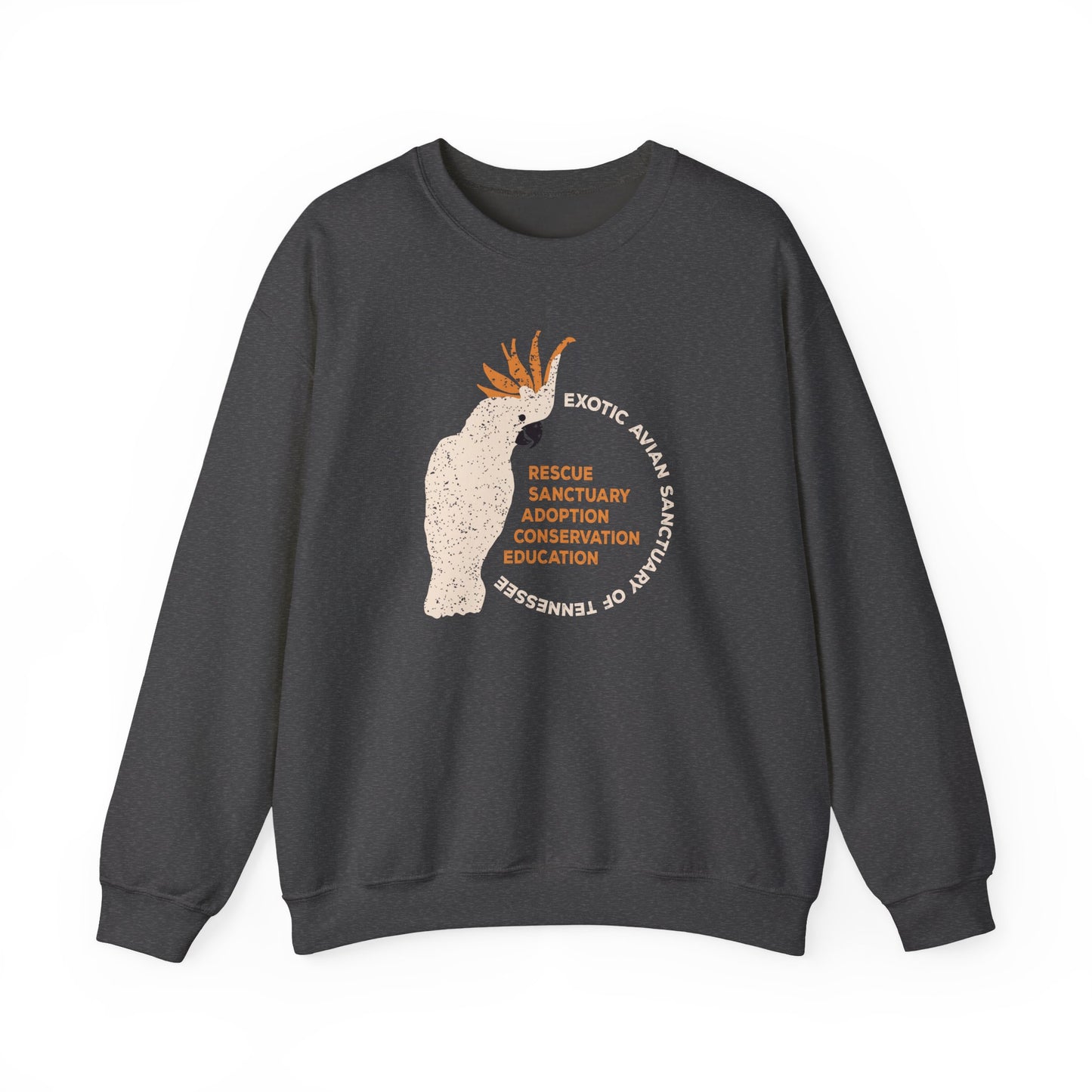 EAST Cockatoo Unisex Heavy Blend™ Crewneck Sweatshirt