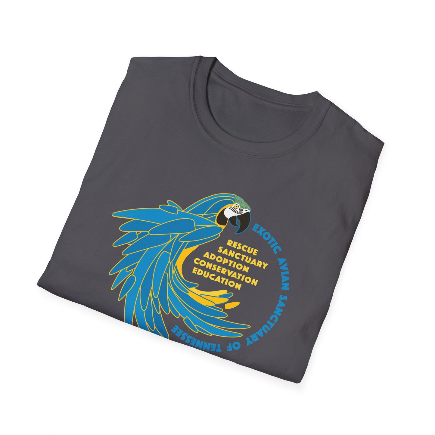 EAST Macaw Unisex Softstyle T-Shirt