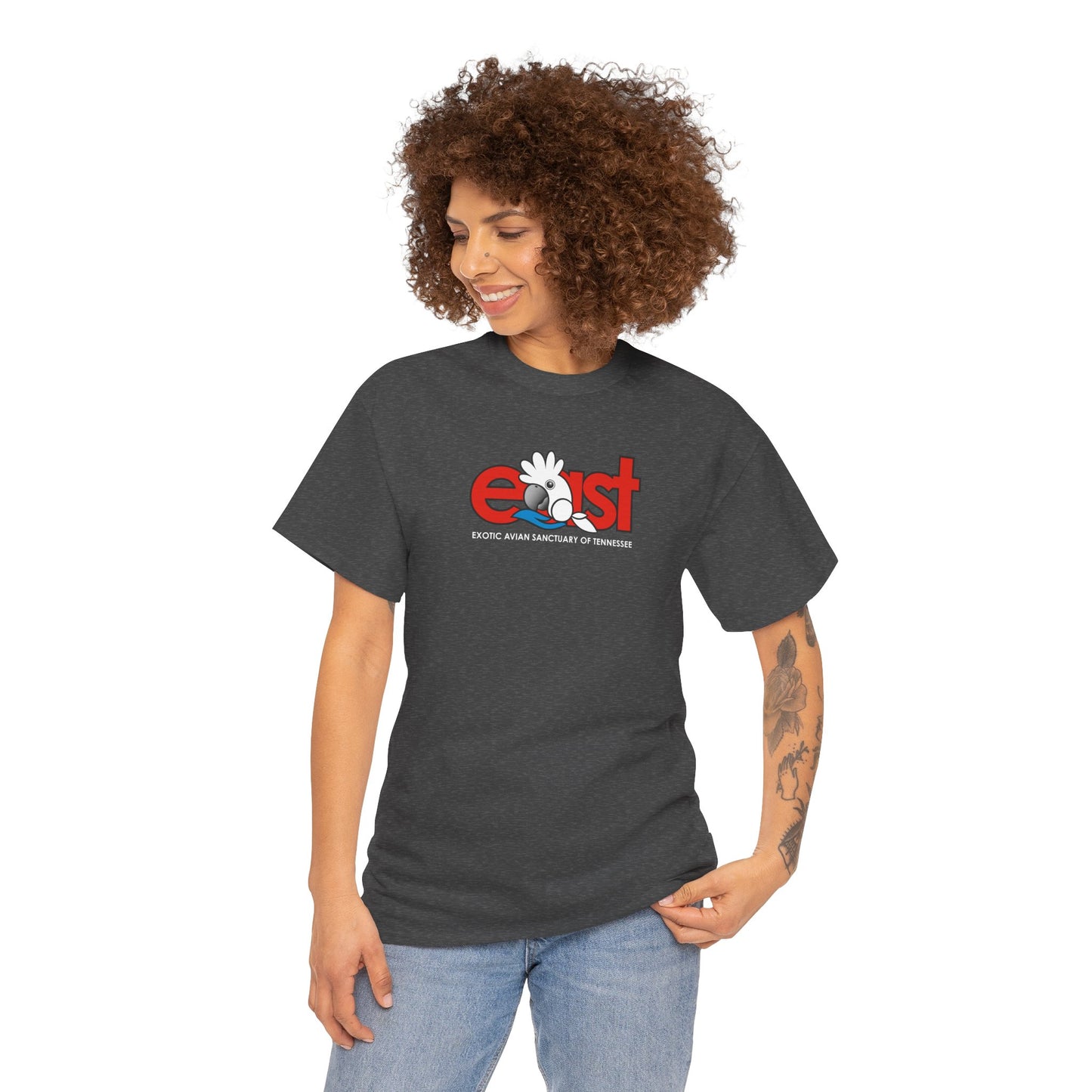 EAST Logo Unisex Heavy Cotton Tee