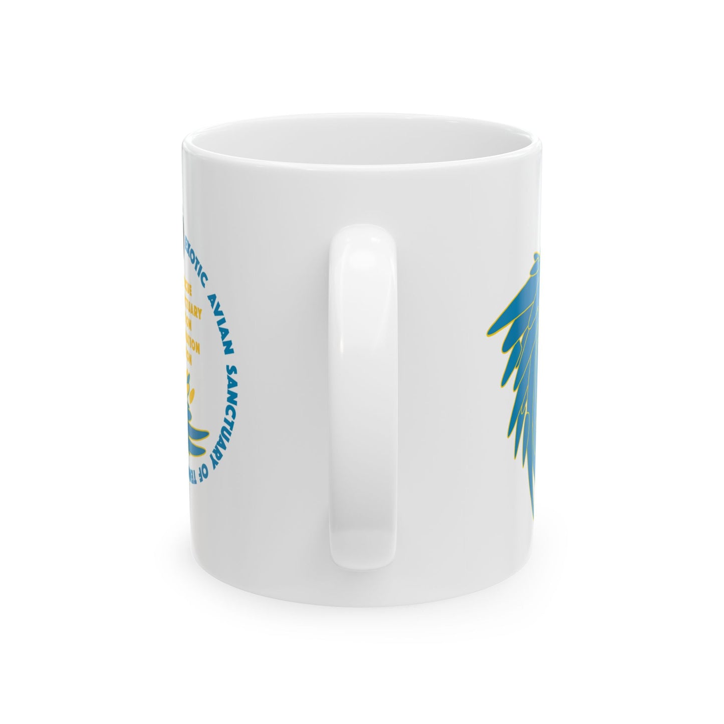 EAST Macaw Coffee Mug, 11oz