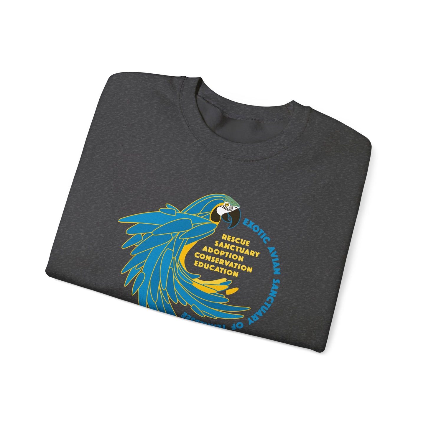 EAST Macaw Unisex Heavy Blend™ Crewneck Sweatshirt