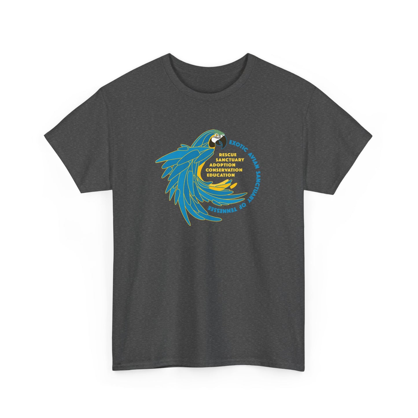 EAST Macaw Unisex Heavy Cotton Tee