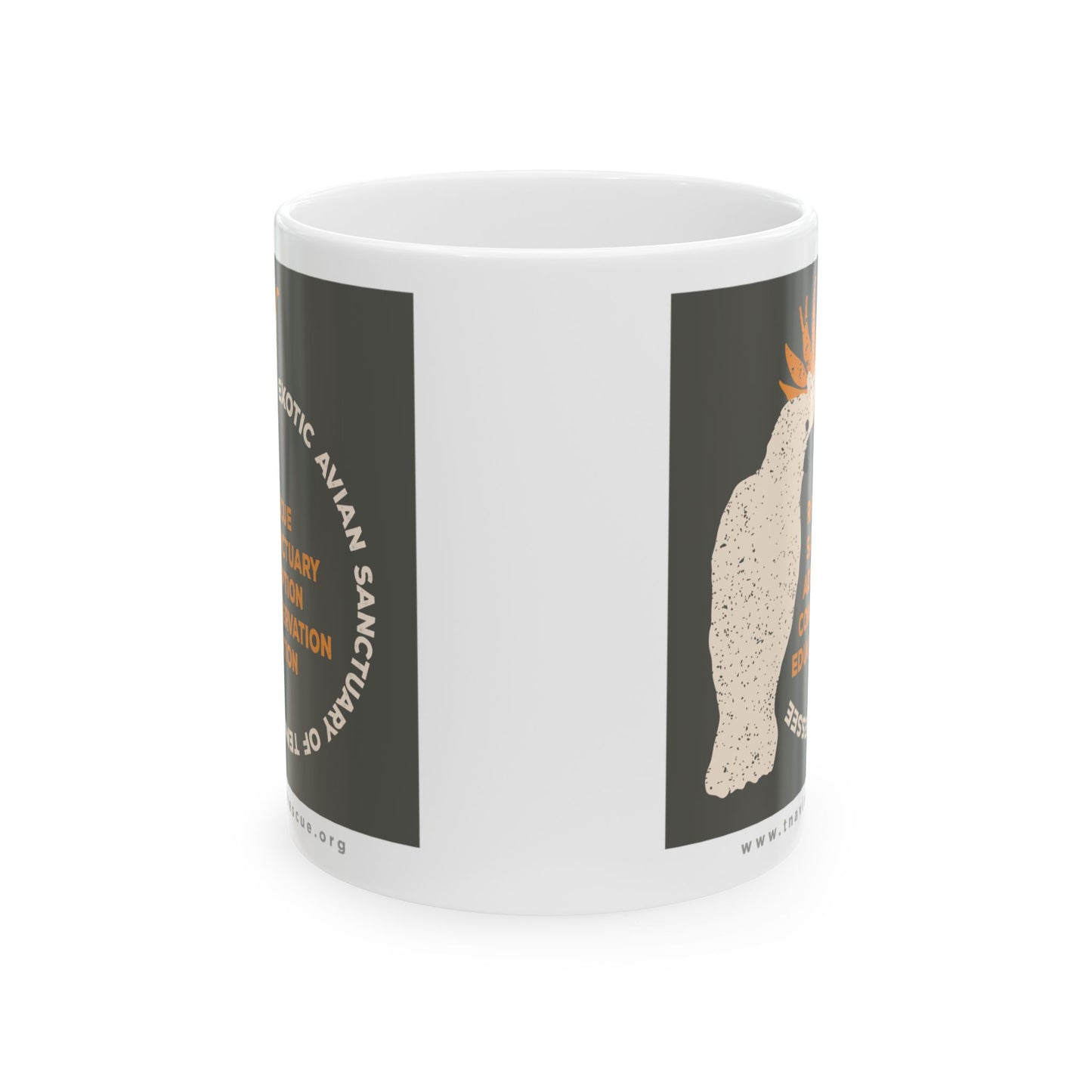 EAST Cockatoo Graphic Ceramic Mug, 11oz