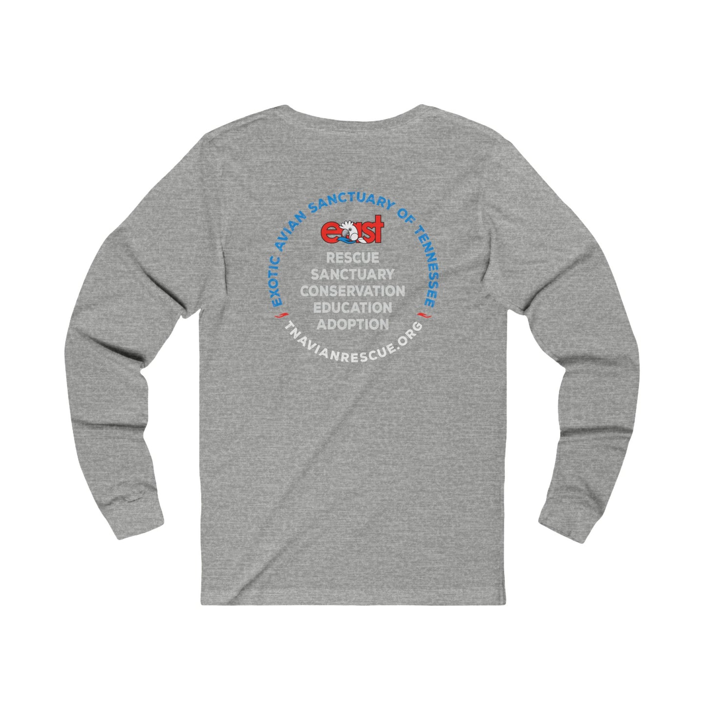 EAST Logo Unisex Jersey Long Sleeve Tee in 3 colors