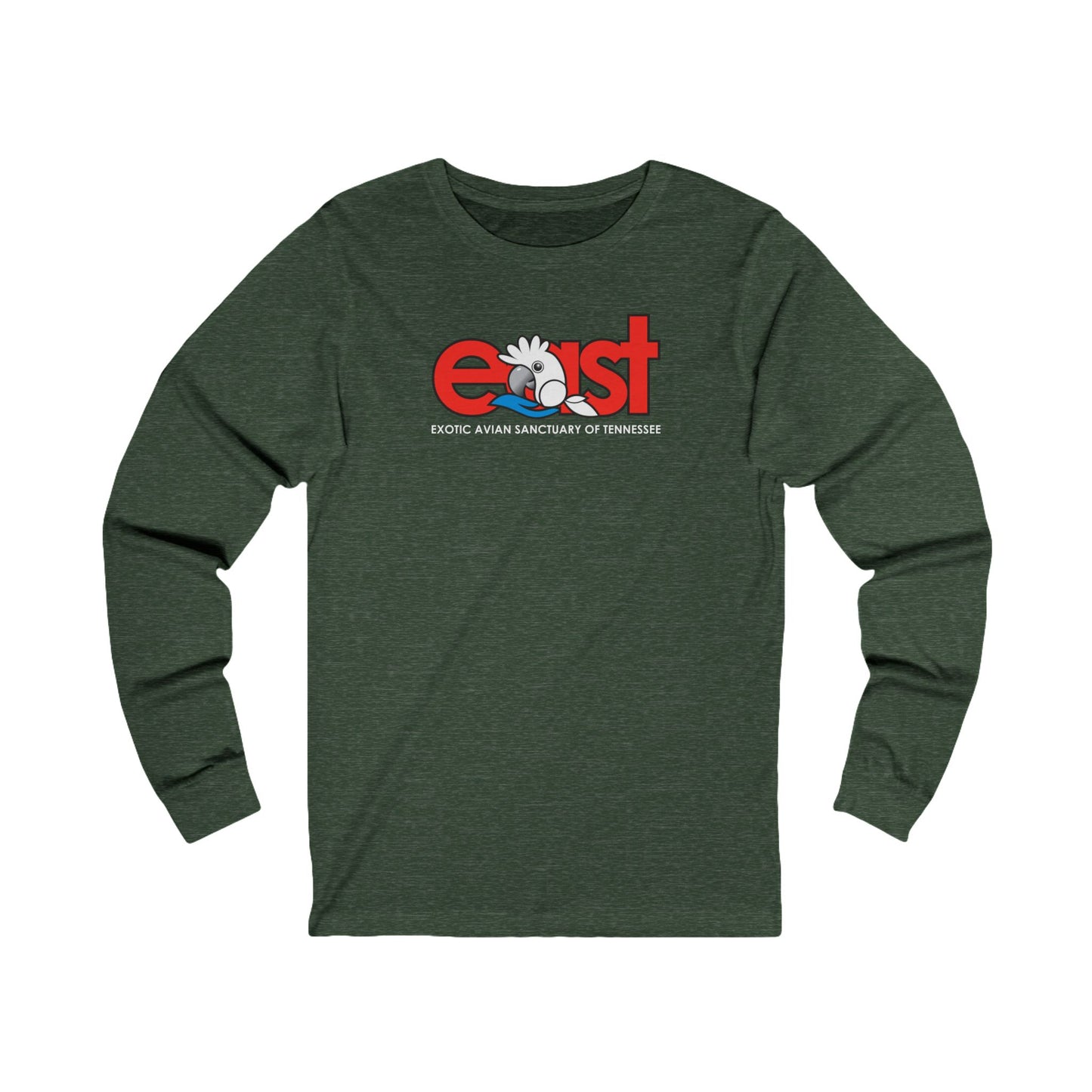 EAST Logo Unisex Jersey Long Sleeve Tee in 3 colors