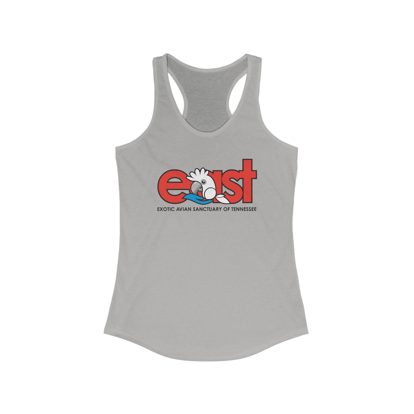 EAST Logo Women's Ideal Racerback Tank in 5 colors