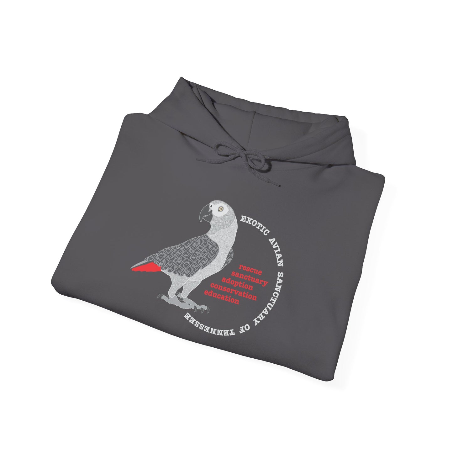 EAST African Grey Unisex Heavy Blend™ Hooded Sweatshirt