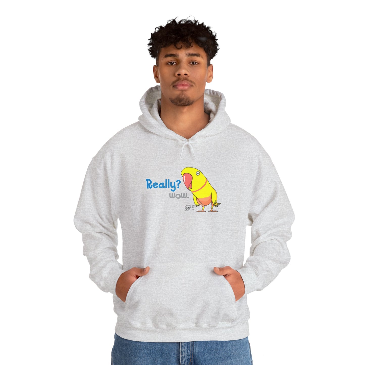 Britches WOW! Unisex Heavy Blend Hooded Sweatshirt