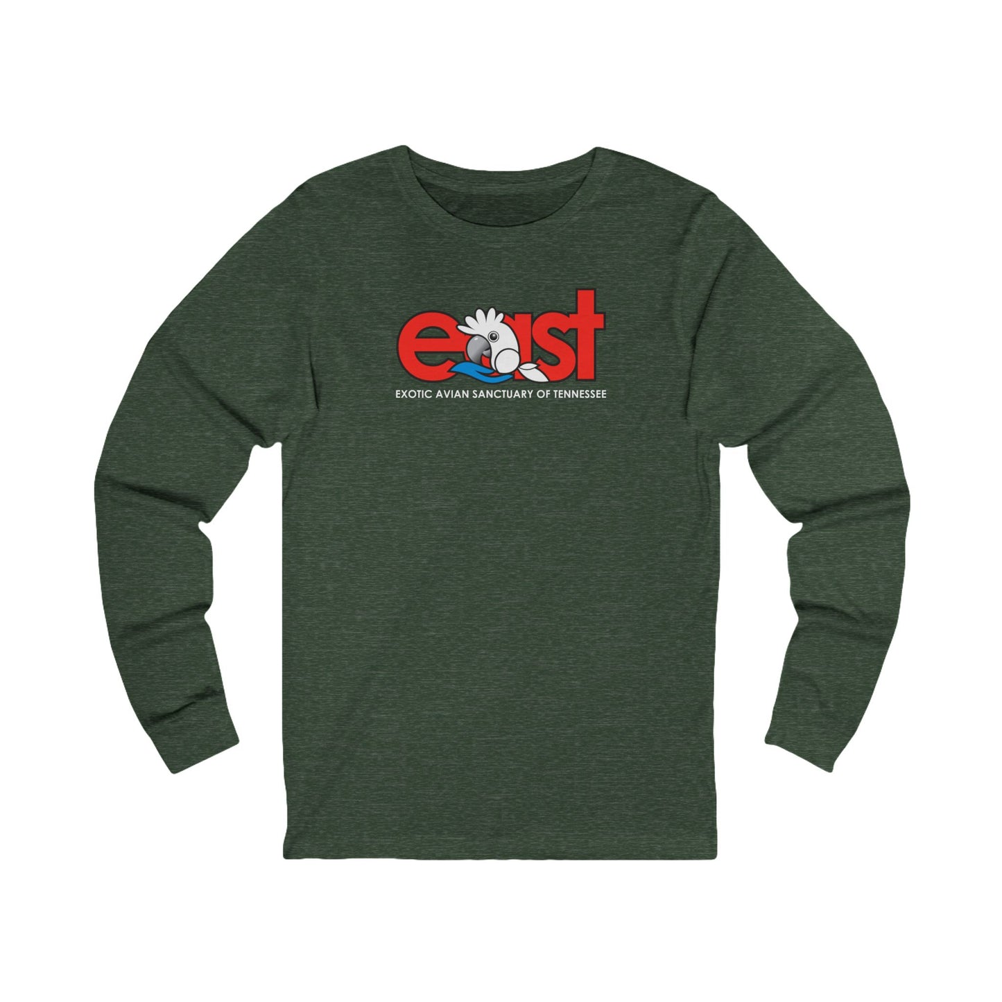 EAST Logo Unisex Jersey Long Sleeve Tee in 3 colors