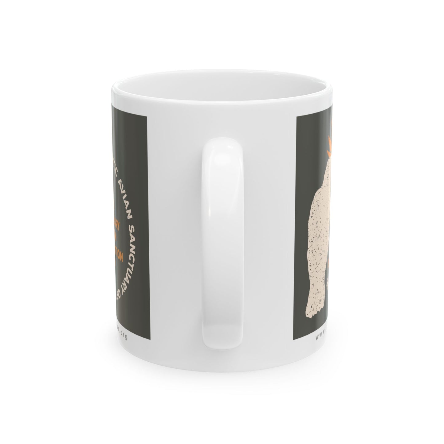 EAST Cockatoo Graphic Ceramic Mug, 11oz