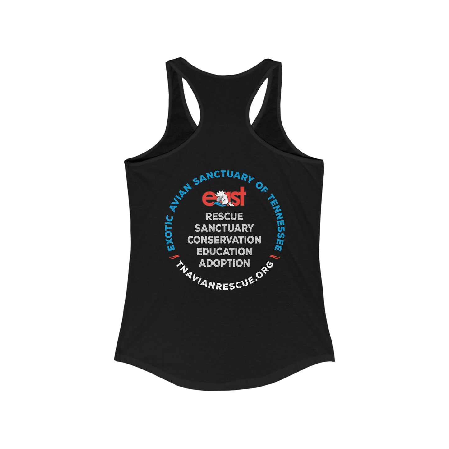 EAST Logo Women's Ideal Racerback Tank