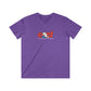 EAST logo Men's Fitted V-Neck Short Sleeve Tee in 7 colors