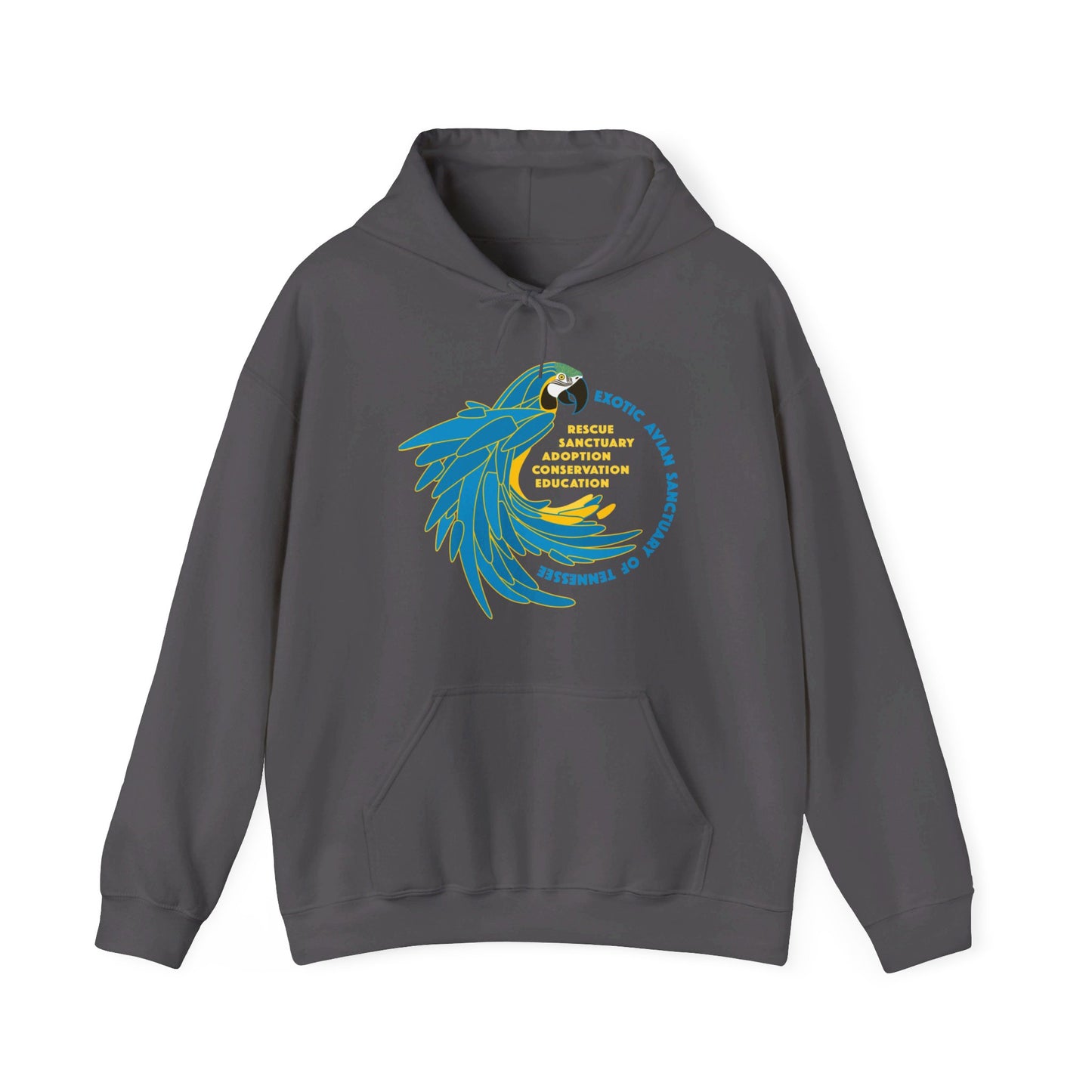 EAST Macaw Unisex Heavy Blend™ Hooded Sweatshirt