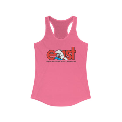 EAST Logo Women's Ideal Racerback Tank in 5 colors