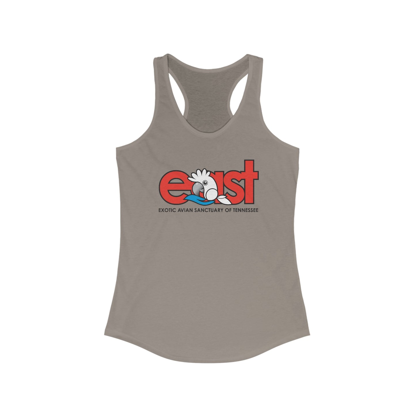 EAST Logo Women's Ideal Racerback Tank in 5 colors