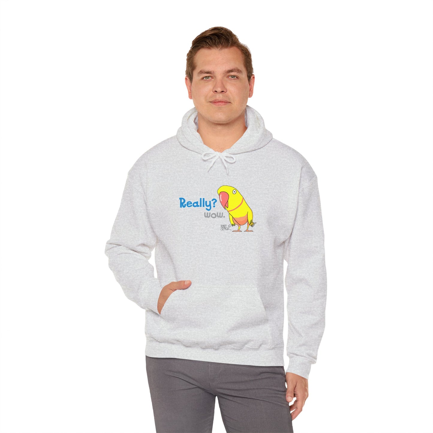 Britches WOW! Unisex Heavy Blend Hooded Sweatshirt