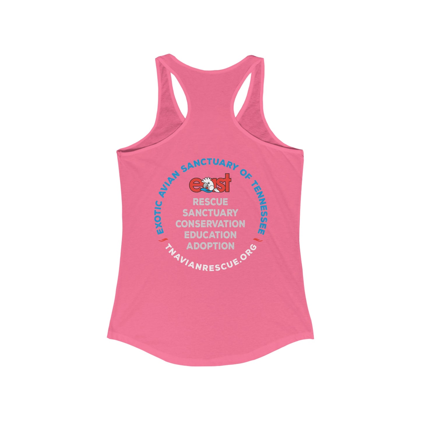 EAST Logo Women's Ideal Racerback Tank in 5 colors