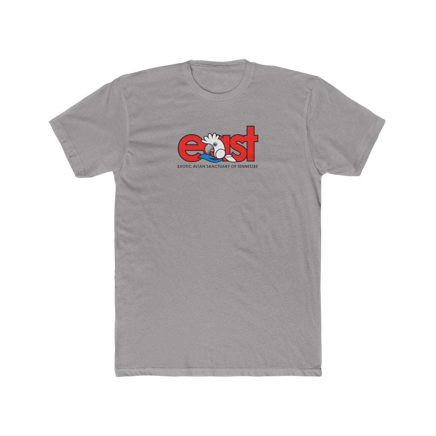 EAST Logo Men's Cotton Crew Tee in 9 colors