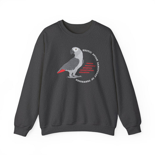 EAST African Grey Unisex Heavy Blend™ Crewneck Sweatshirt