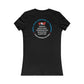 EAST Logo Women's Favorite Tee in Black with White EAST Logo