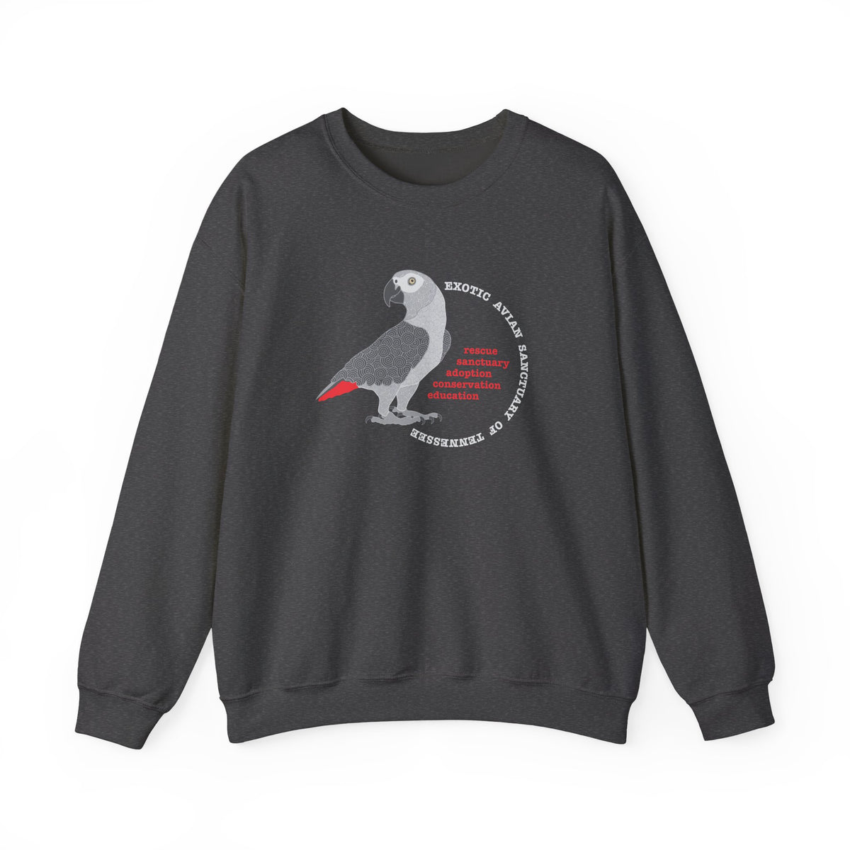 EAST African Grey Unisex Heavy Blend™ Crewneck Sweatshirt