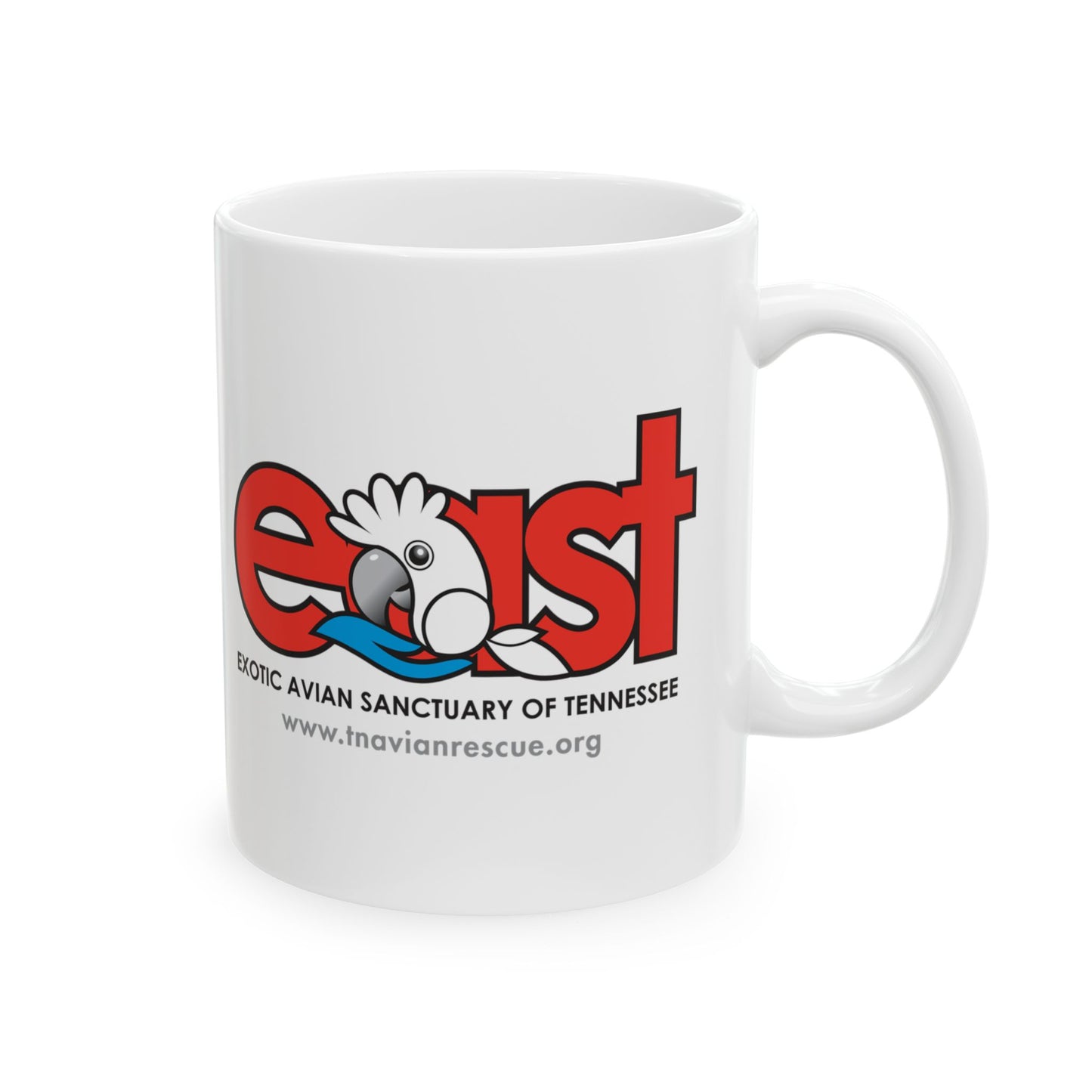 EAST Signature Ceramic Mug, 11oz