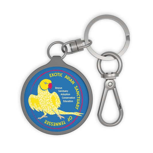 EAST Indian Ringneck Keyring Tag