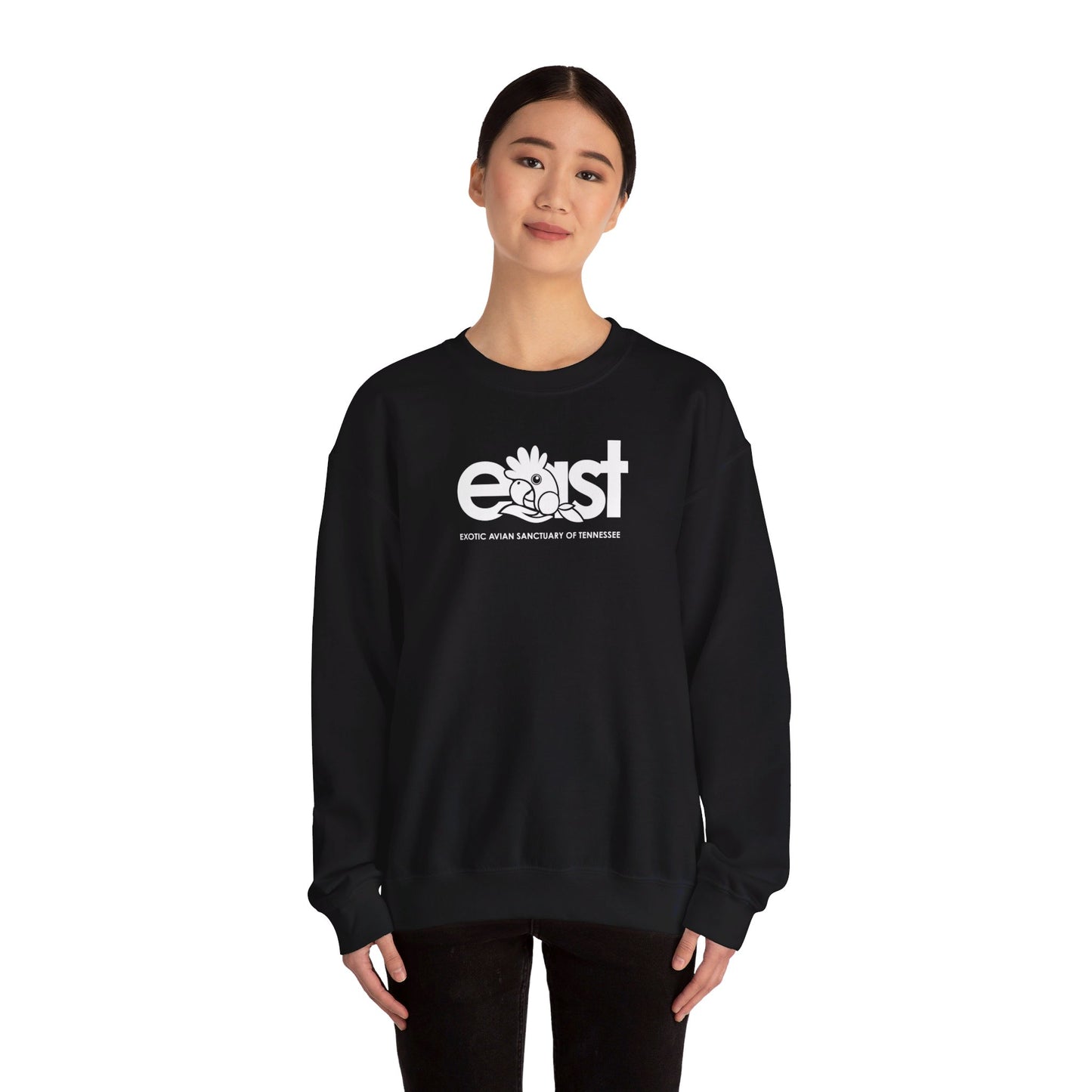 EAST Logo Unisex Heavy Blend™ Crewneck Sweatshirt