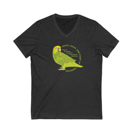 EAST Amazon Unisex Jersey Short Sleeve V-Neck Tee