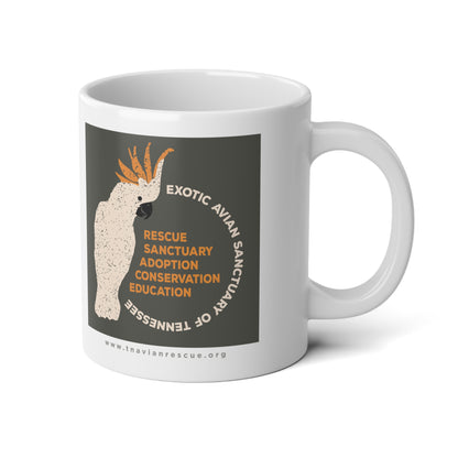 Jumbo Cockatoo Mug, 20oz