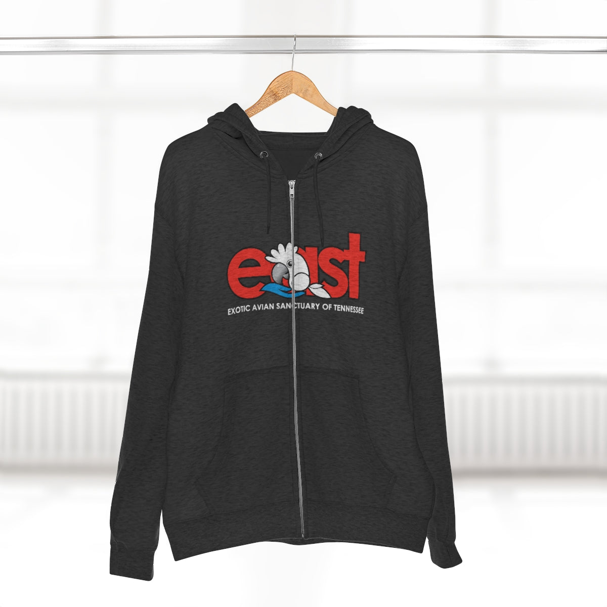 EAST Unisex Premium Full Zip Hoodie