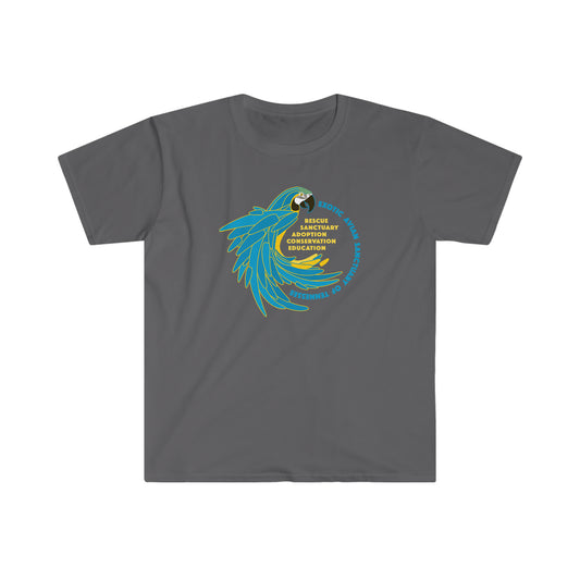 Unisex EAST Softstyle Macaw T-Shirt