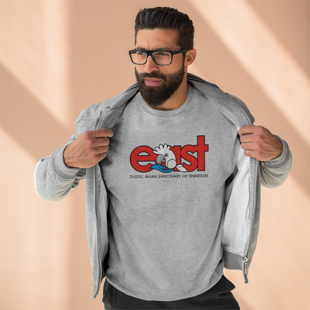 EAST Logo Unisex Premium Crewneck Sweatshirt
