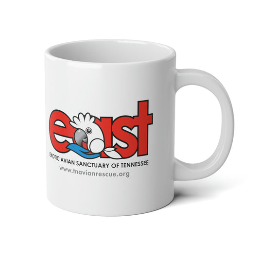 Jumbo EAST Logo Mug, 20oz